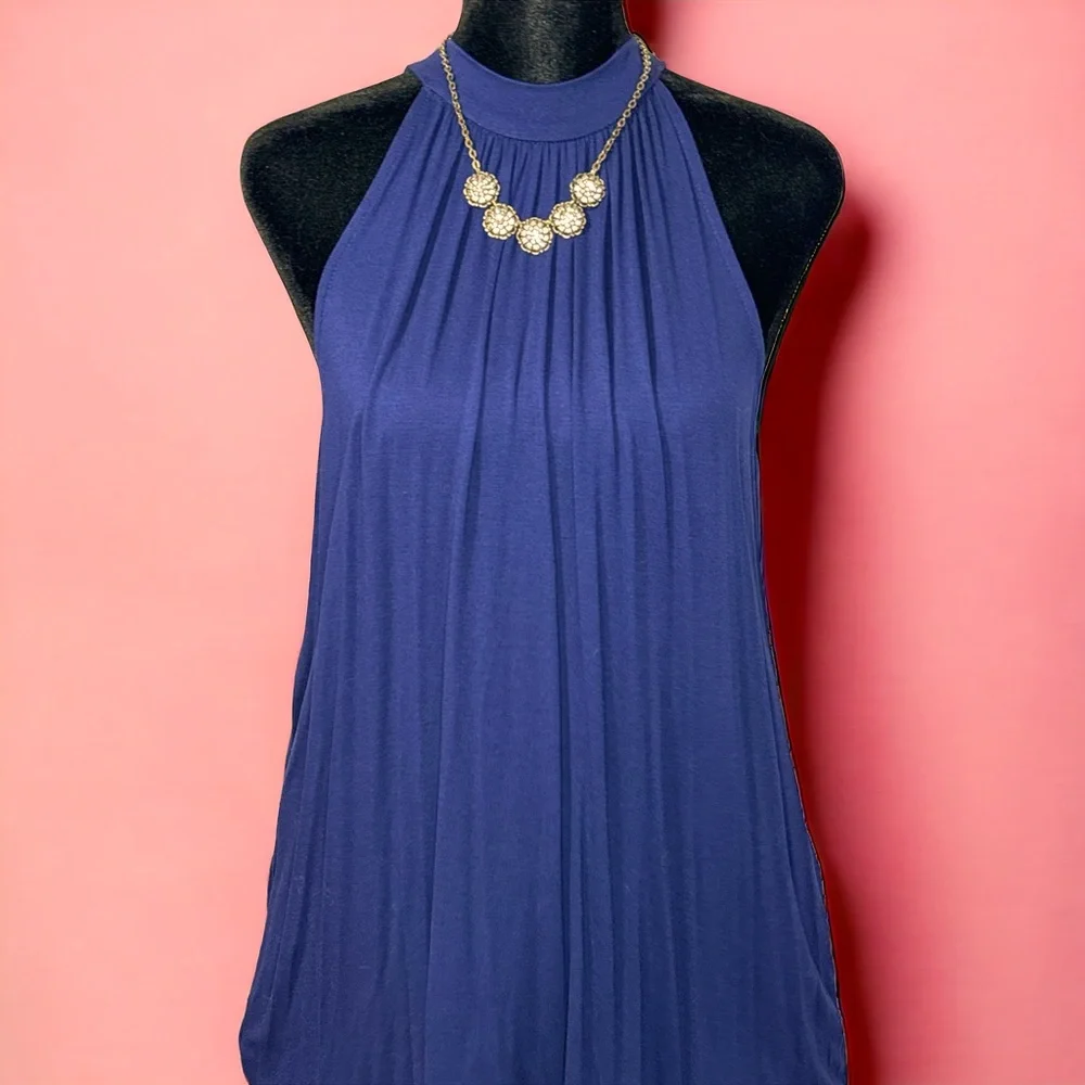 NWT Loft Blue Twist Tank - Picture 1 of 3
